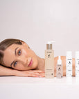 Probiotische Gesichtspflege, präsentier von Elena Zahn. Dies ist die ideale Skincare für alle Hauttypen.