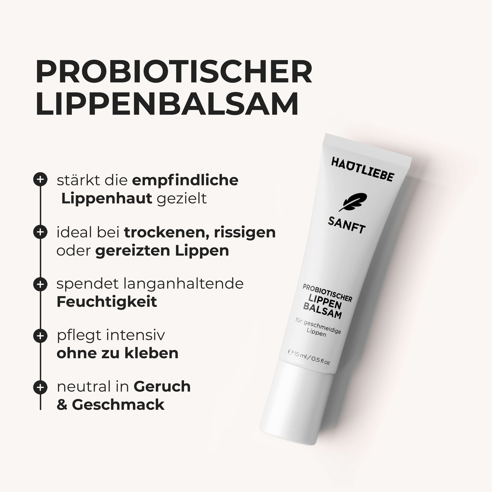Probiotischer Lippenbalsam - Hautliebe