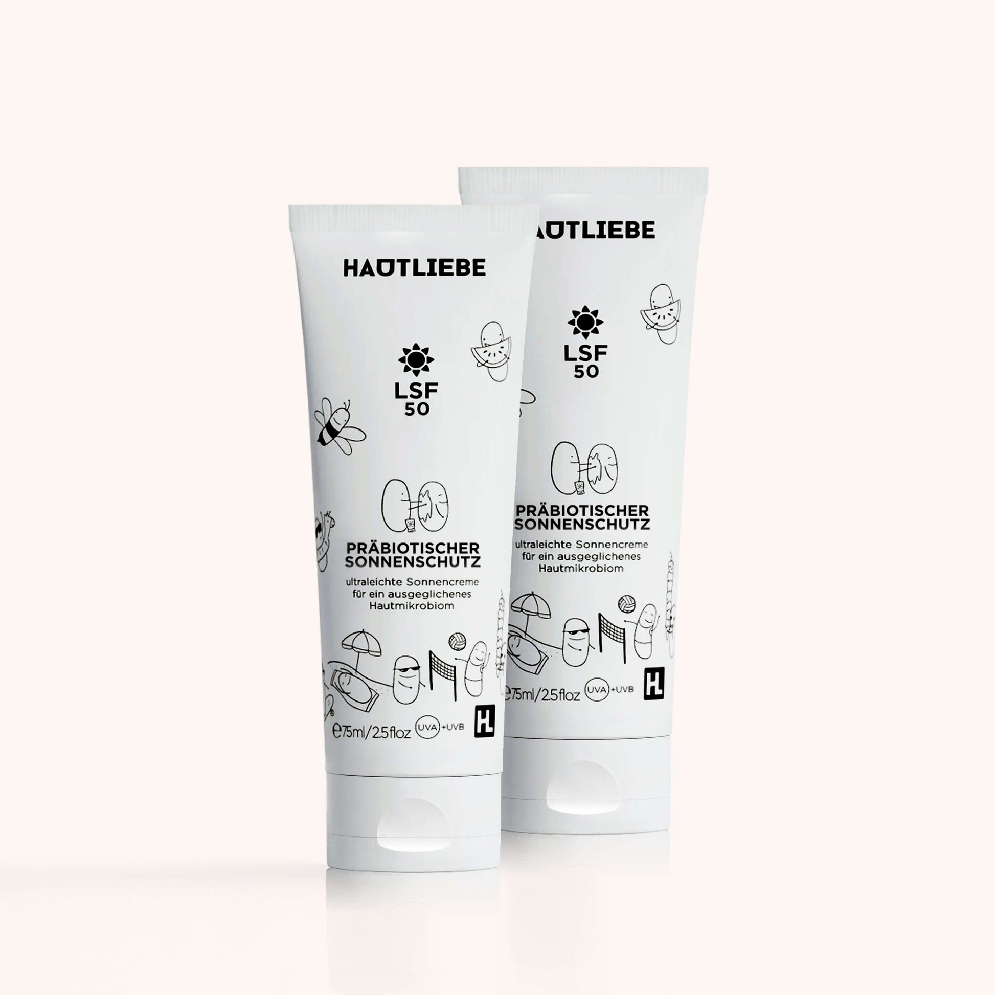 Präbiotischer Sonnenschutz LSF50 - Hautliebe