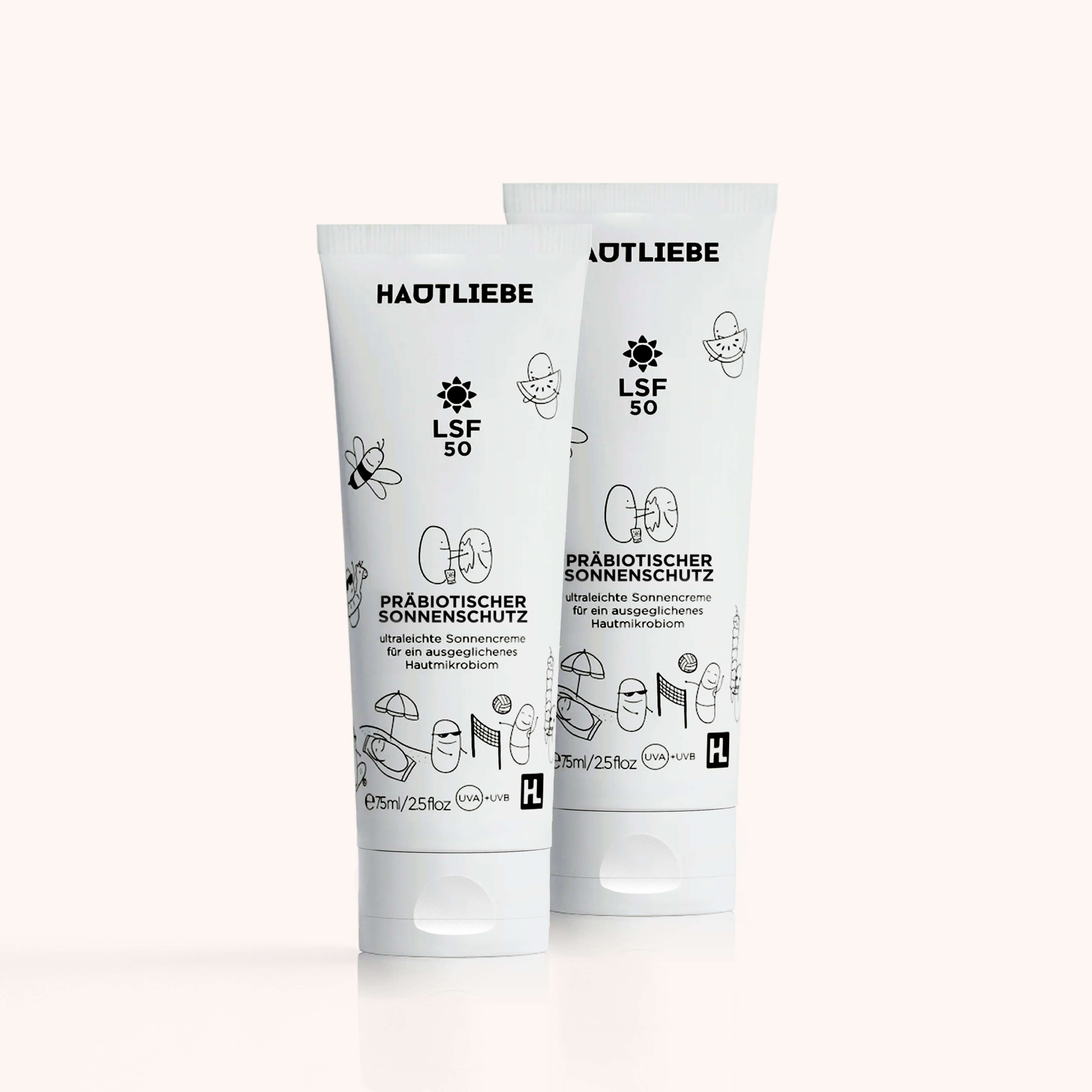 Präbiotischer Sonnenschutz LSF50 - Hautliebe