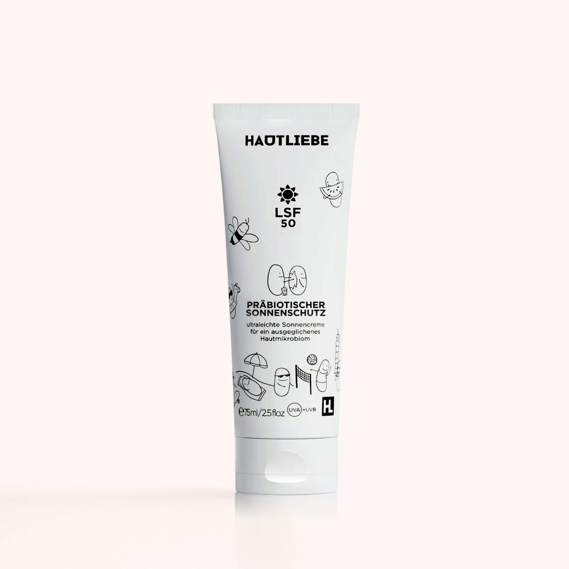 Präbiotischer Sonnenschutz LSF50 - Hautliebe
